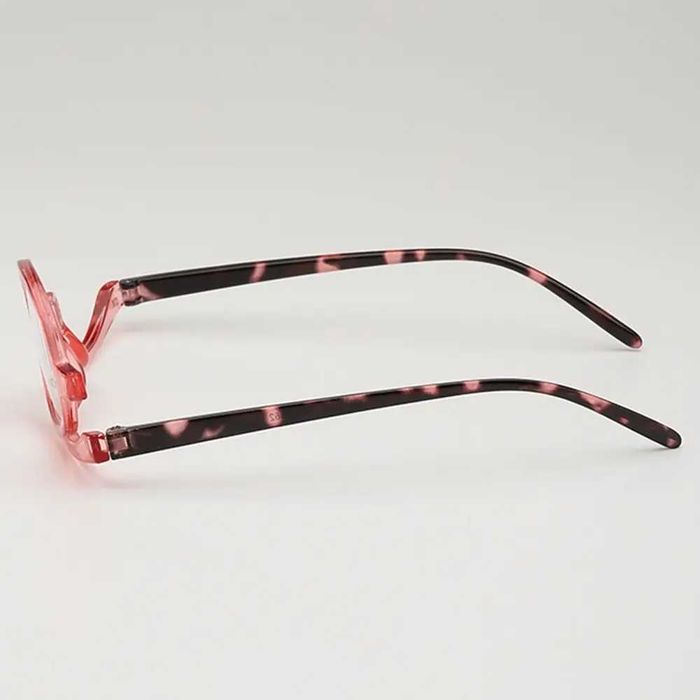 Очки для макияжа увеличительные,вращающаяся перекидная линза +2,5+3,+4