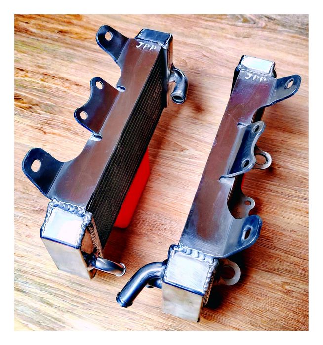 Radiadores Alumínio Yamaha YZF250 e YZ250F de 2007 até 2009