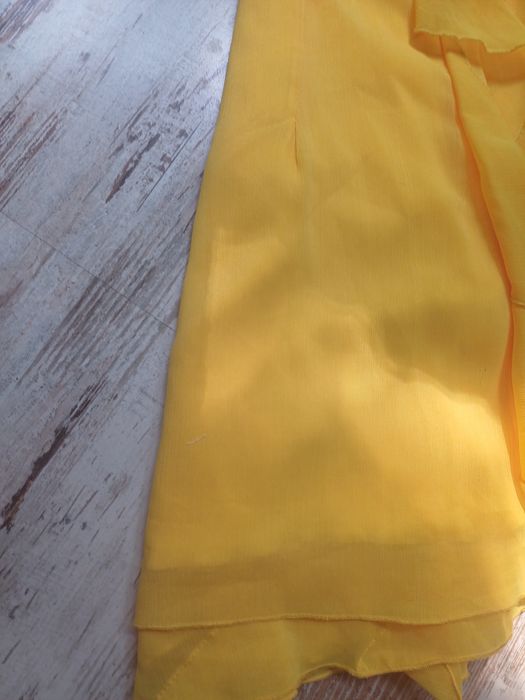 Sukienka Tally Weijl styl hiszpański żółta latino XS,S.