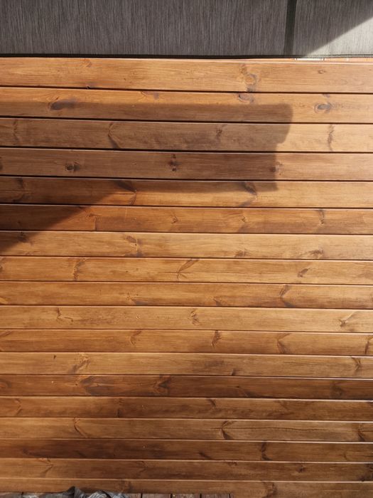 Ogrodzenie tarasowe płot z desek