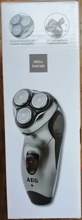 Máquina de barbear AEG- nova