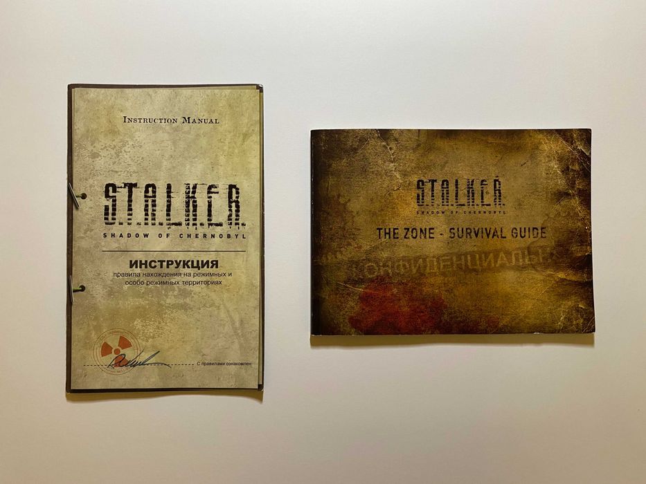 Рідкісне колекційне видання STALKER Shadow of Chernobyl/Сталкер Тінь Чорнобиля. Британська версія 2007 рік. З дефектом