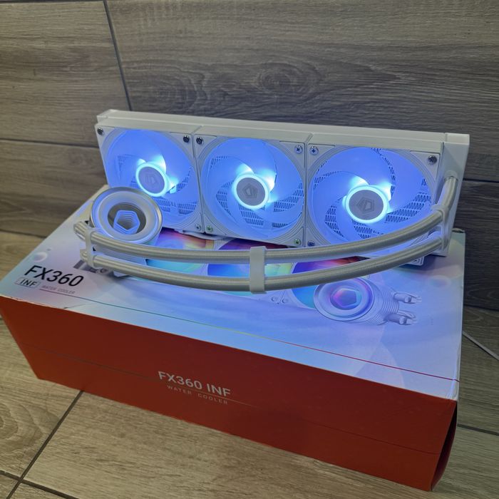 Водяне охолодження 360mm rgb white ID Cooling водянка, кулер