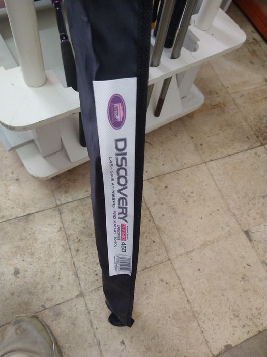 Cana de pesca simano e lineaeffe.