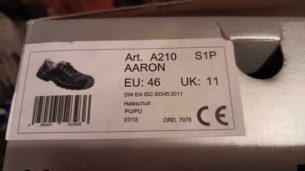 Buty ochronne BHP Maxguard rozm. 46