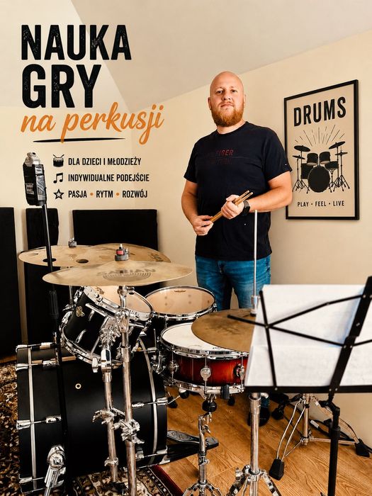 Nauka gry na perkusji !