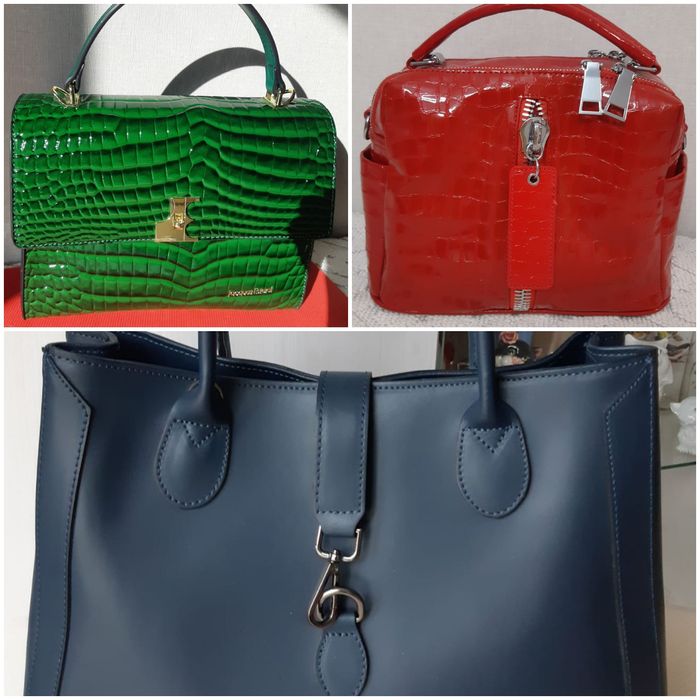 Шикарные сумки из натуральной кожи.