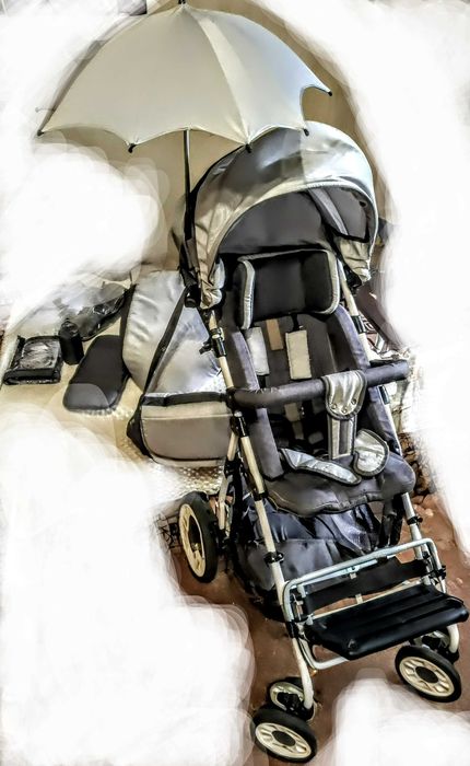 Коляска для діток ДЦП My Wam Pegaz безкоштовно