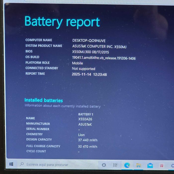 PC Portátil Asus X550MJ/N3540/4GB/GEFORCE 920M/1TB HDD/15"/W10 Home