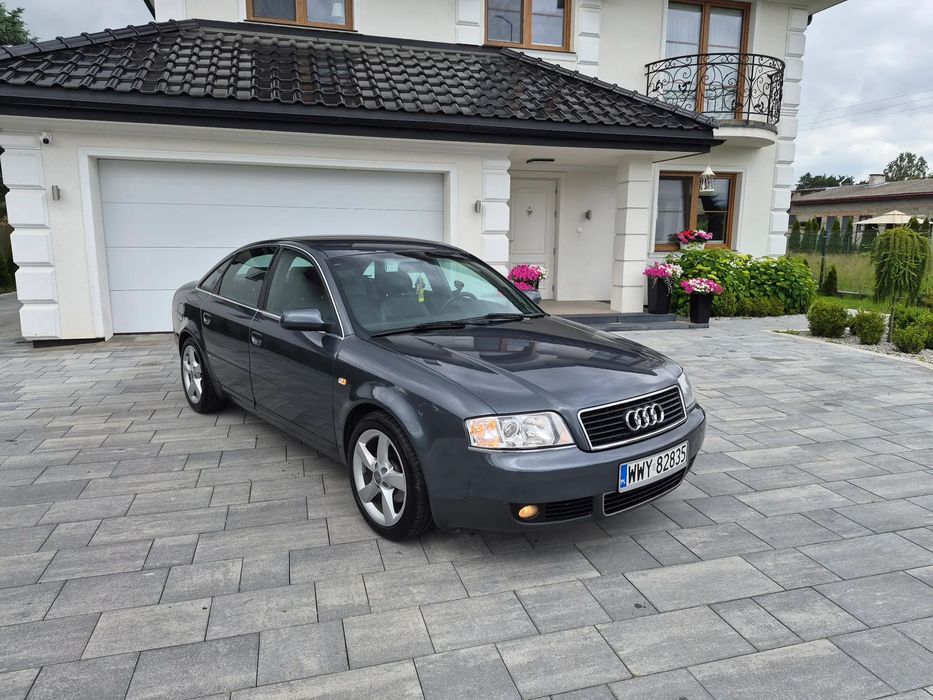 Audi A6 Limousine 1.9TDI 130KM Lift S-Line Climatronic Czarny Sufit Skóra