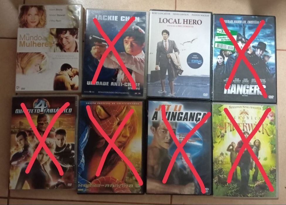 24 DVD'S diversos