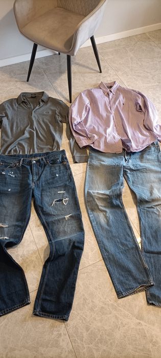 Spodnie bluza koszula xl polo hugo