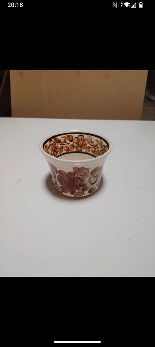 Bulionówka fajans Koło PRL