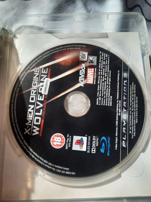 Gra na PlayStation 3 X-men origins Wolverine