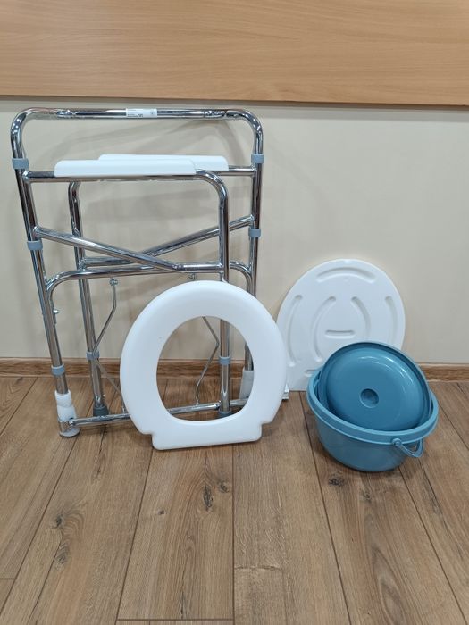 Складаний стілець з судном, туалетний крісло стілець (стул туалетный).