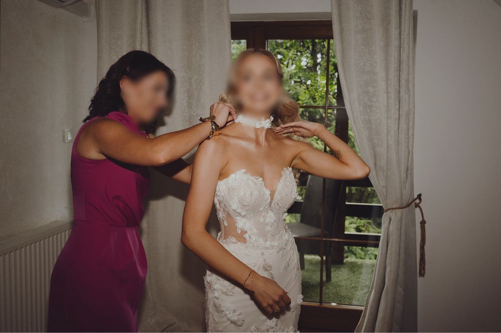 Suknia ślubna, rybka, Anna Sposa