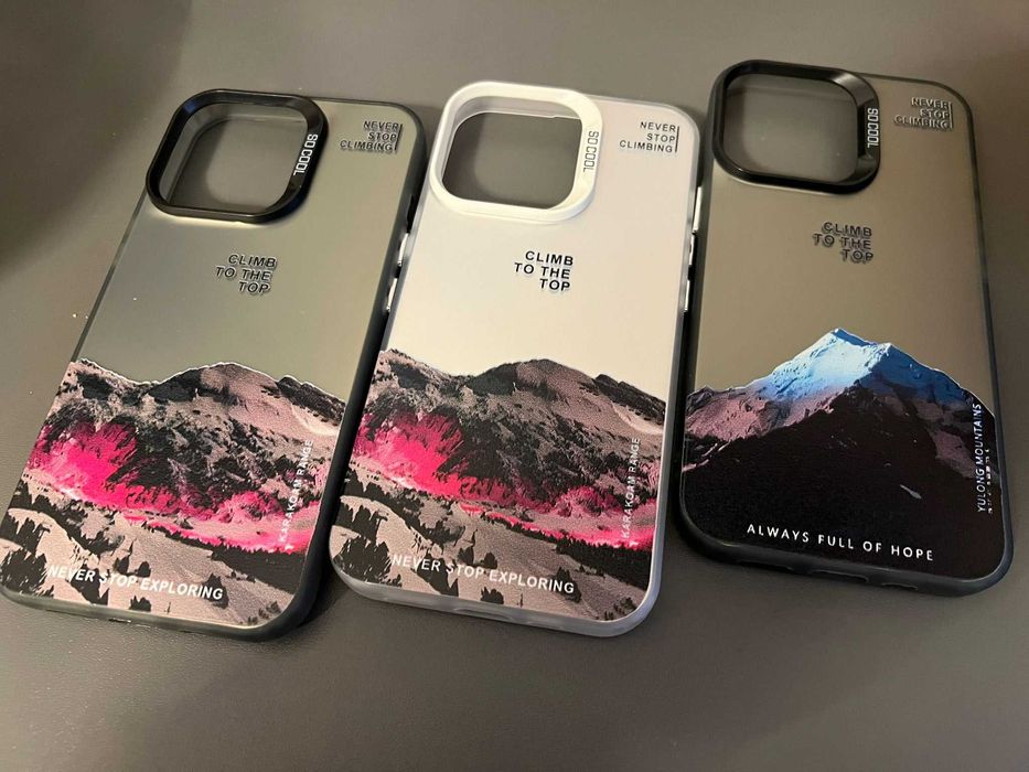 Obudowa etui plecki case iPhone 13 Pro z pięknym motywem górskim!