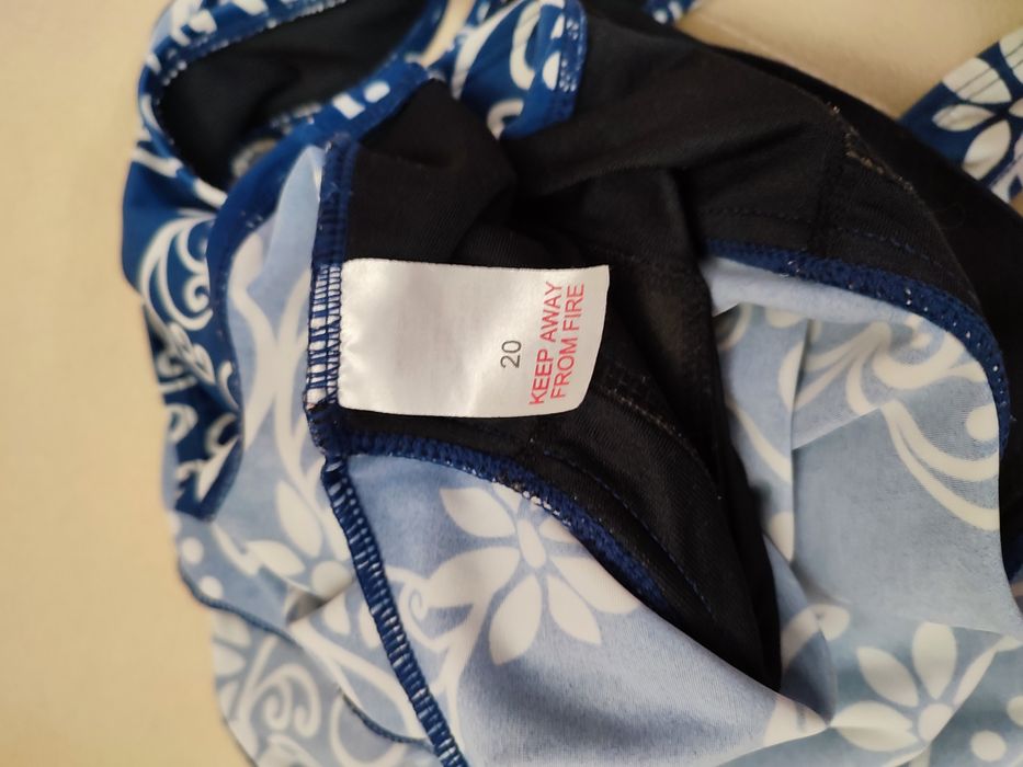 Суцільний купальник великого розміру батал