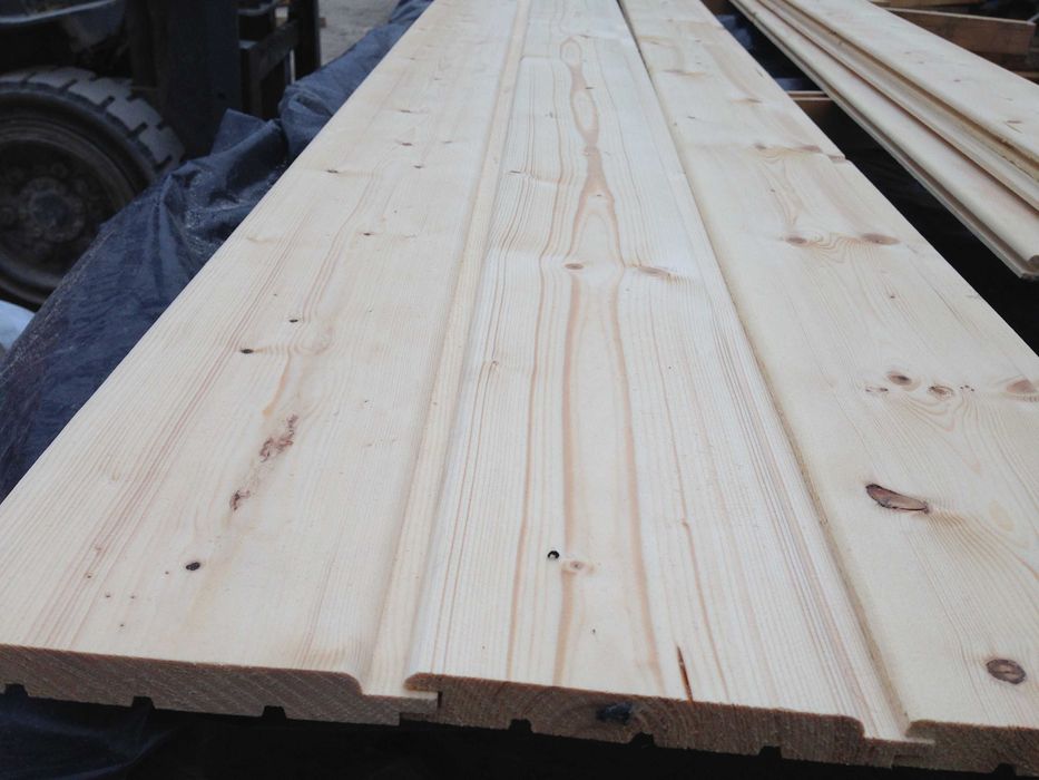 Deska boazeria podbitka elewacja świerk skandynawski AB super jakość