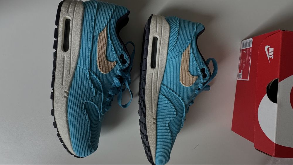 Nike Air Max 1 Premium Baltic Blue US7 EU40 wkładka 25 cm.