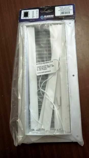 Kratka wentylacyjna regulowana