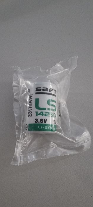 Pilha de lítio 1/2AA 3.6V 1200mAh