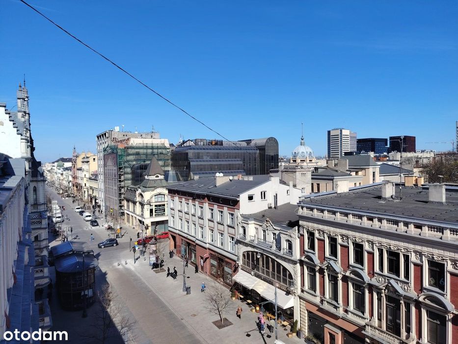 Mieszkanie w sercu Łodzi – ul. Piotrkowska | 34 m² | 2 balkony | winda - Widok 5