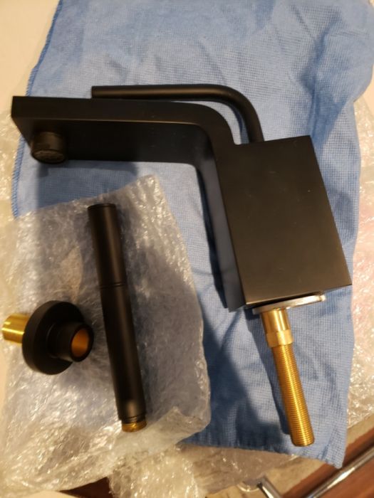 Torneira banheira IB Rubinetterie Hey Joe H740 preto