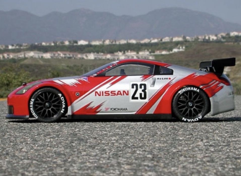 Продам новый кузов для радиоуправляемых моделей Rc 7385 HPI Racing Корпус 1/10 NISSAN 350Z NISMO GT неокрашенный (190мм/ WB255мм)
