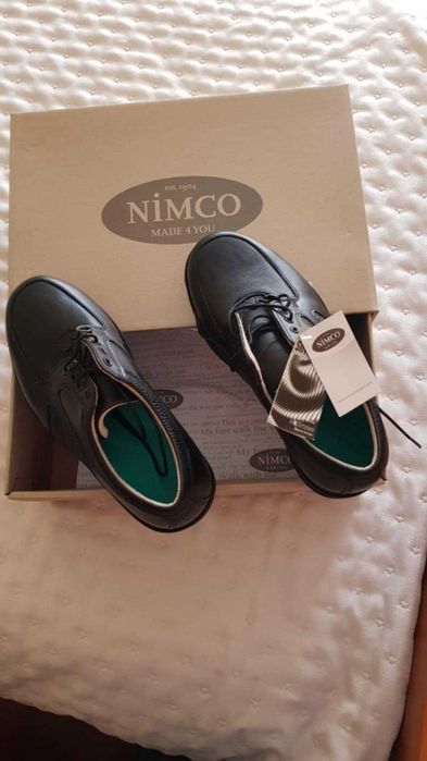 Sapatos ortopédicos (NIMCO) em pele - para homem (tamanho 40)