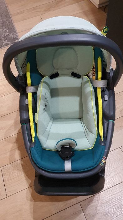 Fotelik Maxi cosi coral z baza 0-12kg Zielony