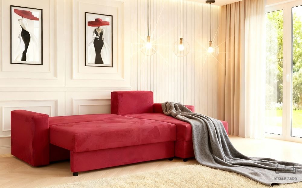 KRYSTEK Narożnik Rogówka Sofa Wypoczynek Kanapa narożna PRODUCENT