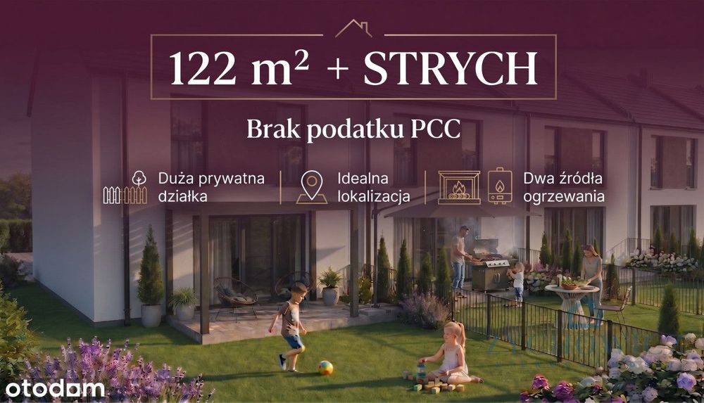 Własny ogród + garaż + 4 sypialnie | Namysłów