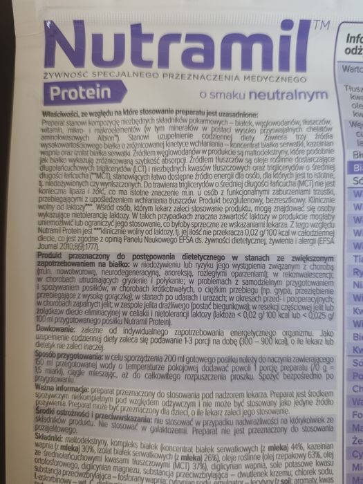 Nutramil Protein żywność medyczna