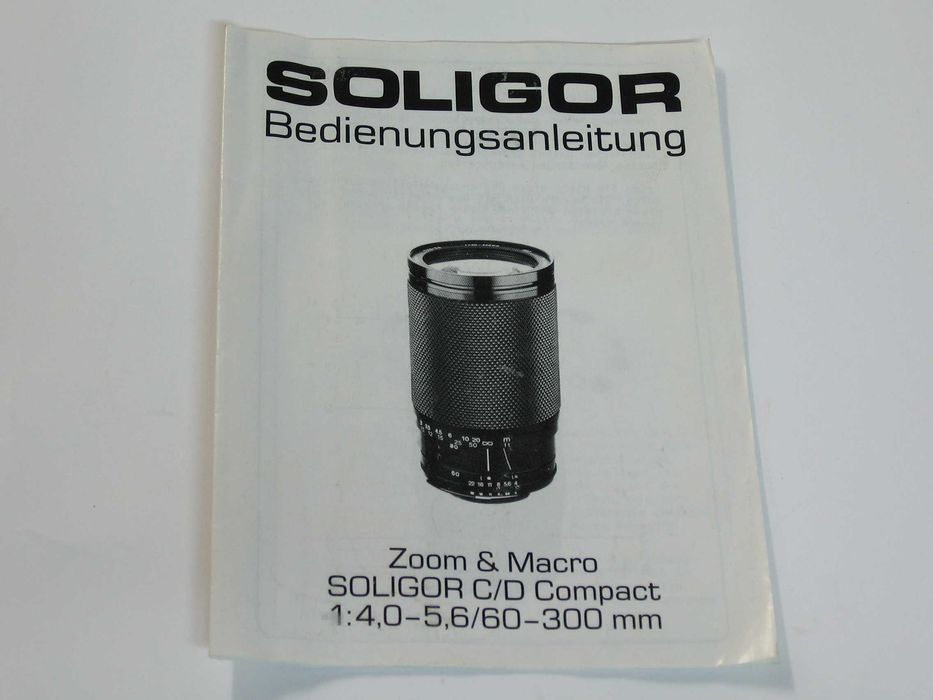 Objetiva Soligor Zoom Macro 60-300mm