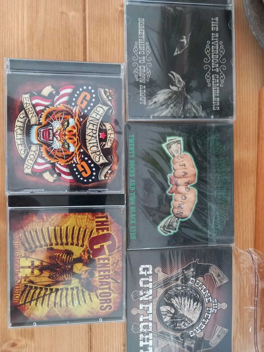 The generators, duanne peters gunfight 5 CD zestaw punk rock