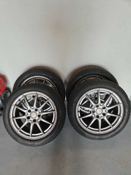 Koła zimowe Mercedes A Klasa W176 205/50 R17 Pirelli + TPMS