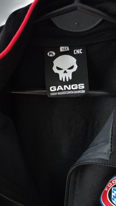 Zestaw spodnie dresowe bluza gangs Lewandowski r. 164