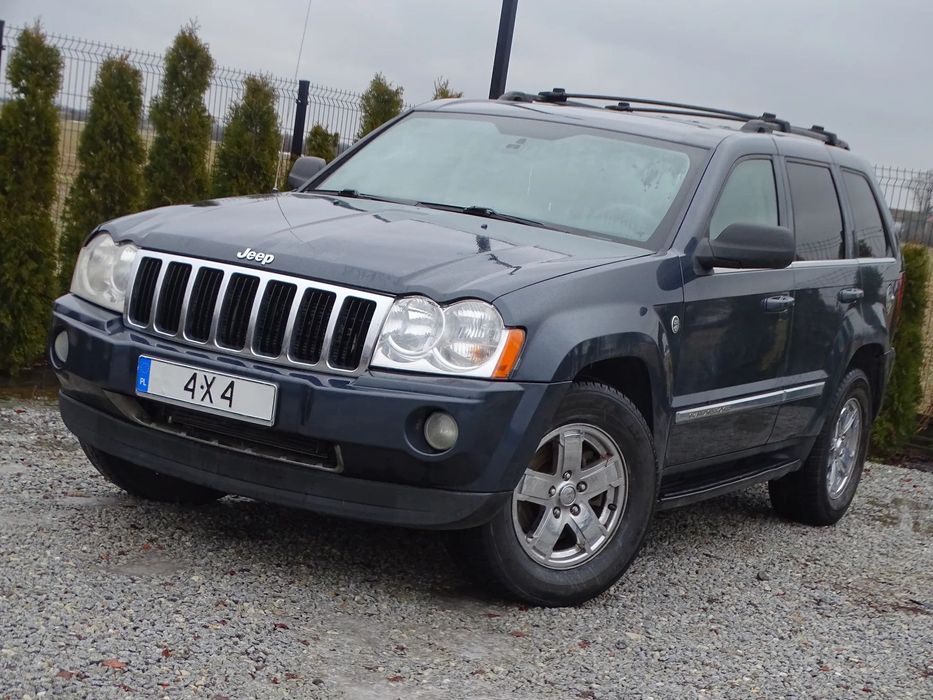 Jeep Grand Cherokee 3.0CRD 218KM 4x4 4L 3,5T Hak Skóra Navi Kamera  PL Zamiana Android