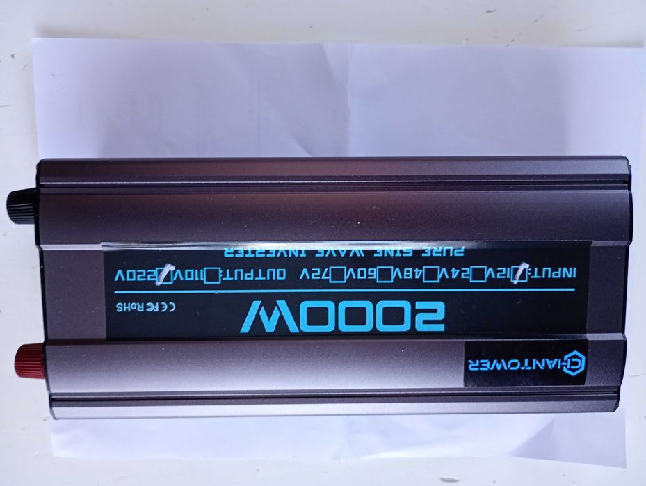 Інвертор 12В 2000Вт