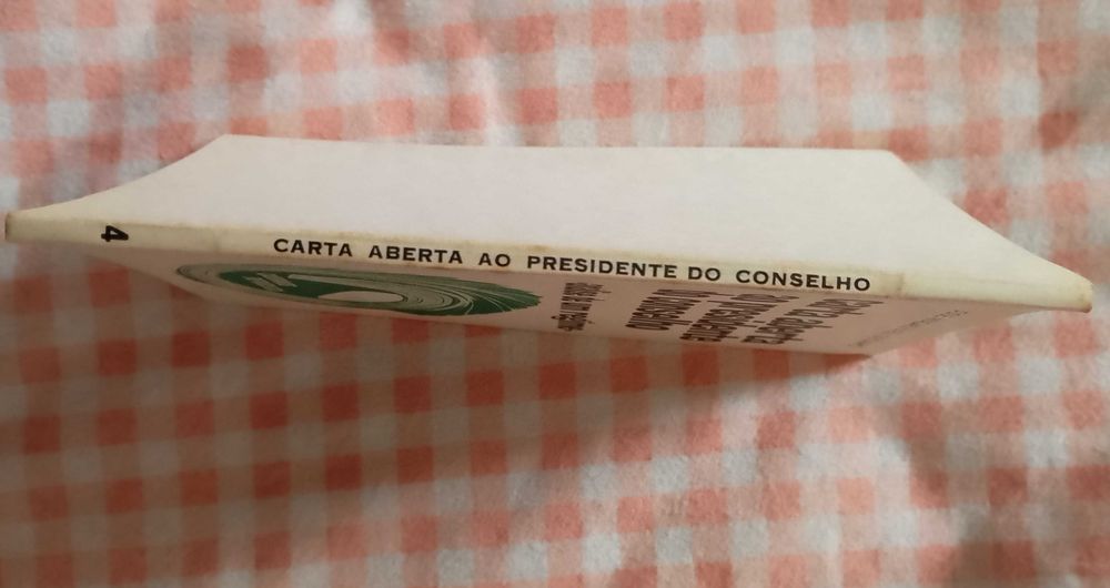 Carta aberta ao presidente do conselho, José Magalhães Godinho