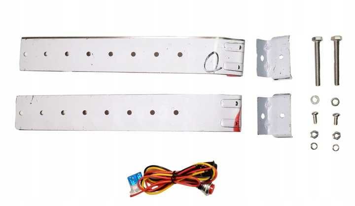 Belka ostrzegawcza stroboskopowa LED Pomoc drogowa 90cm pilot