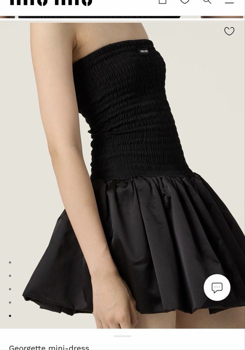 Платье в стиле miu miu