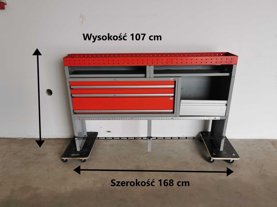 Zabudowa serwisowa warsztatowa KANGOO DOKKER BERLINGO TRANSIT Courier