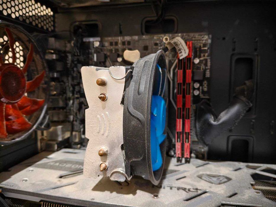 Комплект Ryzen 5 5600 + Asus A320M-K + DeepCool Gammax 200T