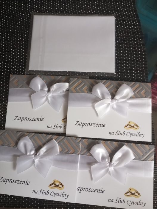 Zaproszenia ślubne