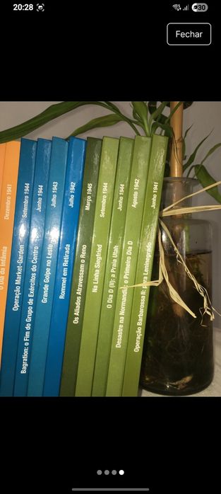 Lote 18 livros | Grandes Batalhas e Heróis (2ª Guerra Mundial)