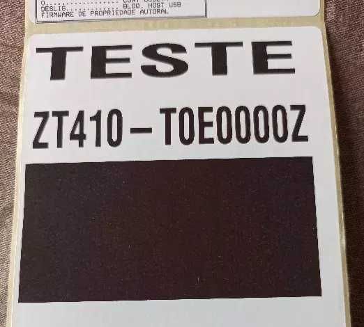 Impressora zebra Zt410 - ref. Z15