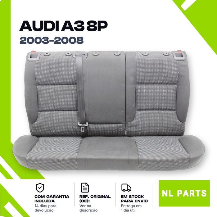 Bancos traseiros Audi A3 8P (2003-2008)