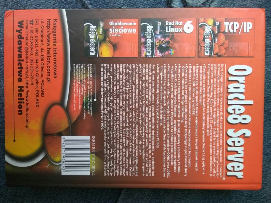 Oracle8 server księga eksperta Joe Greene